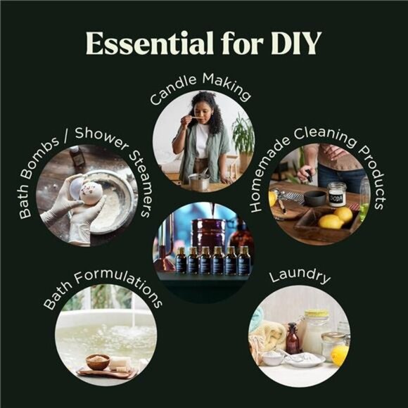 Essential Oils Set - 16 Pcs Premium Grade Home Essentials Oils - for Diffusers - Picture 11 of 14